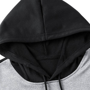 เสื้อฮู้ดดี้ผู้ชายขายดี ผ้าคอตตอนผสม ระบายอากาศได้ดี สีพื้น ไซส์ใหญ่ ลดราคาช่วงฤดูหนาว - Product Image 3