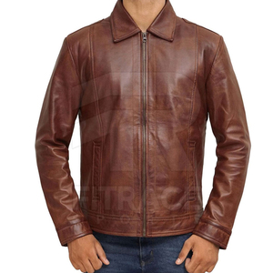 Top Selling <b>Men</b> Stylish Leather <b>Jacket</b> Different Colors Available in Best Selling Price Leather <b>Men</b> <b>Jacket</b> - Product Image 3