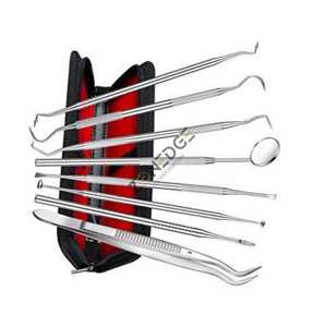 Vente chaude ensemble dentaire Kit de sonde d'examen miroir dentiste bouche nouveaux outils détartreur Ce Explorer dent outil Instrument RI-DI-0195 - Product Image 2