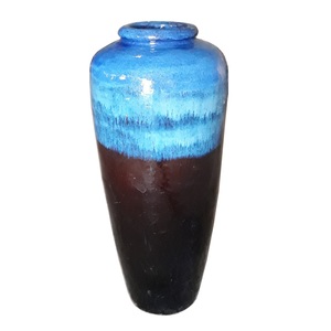 [Leo Nguyen Le] - Vente en gros de pots/vases à fleurs en céramique émaillée modernes pour la décoration intérieure, provenant d'un fournisseur vietnamien - Product Image 1