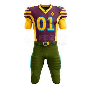 Uniformes de Fútbol Americano para Hombre, Verano, Personalizados, Manga Corta, Último Modelo, Lisos, Mejor Calidad, Venta al Por Mayor - Product Image 2