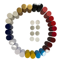 Capuchon en aluminium ROPP personnalisé Topack, couleur personnalisée, anti-effraction, à visser, avec doublure PE anti-déversement, logo personnalisé, pour boissons et spiritueux