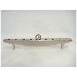 Bougeoir de table vintage en aluminium de qualité supérieure en laiton poli Menorah 7 branches Bougeoir - Product Image 5