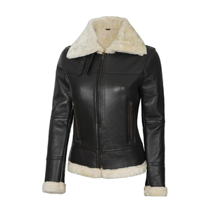 Chaqueta de Invierno para Hombre 2024, Modelo Mono Riders, de Alta Calidad, Cuero Genuino de Piel de Oveja, Impermeable, Transpirable y Resistente al Viento - Product Image 1
