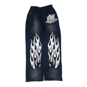 Sweat à capuche classique Jogger DTF survêtements respirants ensemble Streetwear coton lourd deux pièces tenue pour hommes et femmes vêtements décontractés - Product Image 3