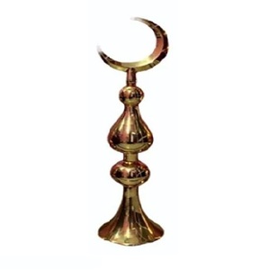 Minarets en laiton faits à la main de haute qualité artisanat arabe de Style religieux avec belle décoration en métal fini polonais - Product Image 5