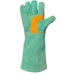 Nouveau 2025 Gants de soudage sur mesure de qualité professionnelle en gros Gants de travail d'hiver avec cuir fendu de vache - Product Image 4