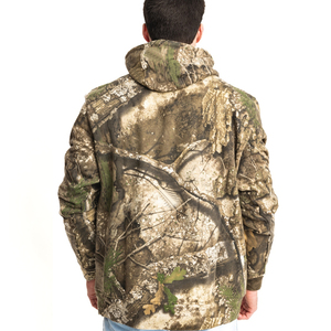 Sweat à capuche de chasse en toile imperméable avec logo personnalisé Realtree, fabrication sur mesure, tailles personnalisées disponibles, OEM ODM - Product Image 5