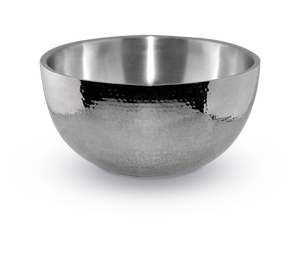 Tazones Dobles de Acero Inoxidable Pulido Hechos a Mano, Diseño Aislado de Alta Calidad, Ecológicos, para Servir Comida Caliente o Fría en Hoteles - Product Image 4