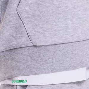 New Arrival Zip Hoodie Winter <b>Fleece</b> Jacket <b>Black</b> Regular Fit Jet <b>Black</b> Sweatshirts Hood Customized Digital Printing 100% Cotton - Product Image 5