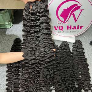 ผมต่อจากคนกัมพูชาผมบริสุทธิ์เป็นลอนลึกแบบหลวมผมดิบที่ยังไม่ผ่านกระบวนการผม100% - Product Image 3