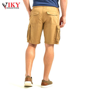 Cargo <b>Shorts</b> in One Solid Color Customized Logo Print Best Supplier <b>Men</b> Outer Wear Cargo <b>Shorts</b> by VIKY INDUSTRIES - Product Image 2