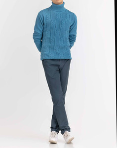 Sudadera de Hombre Ajustada de Diseño Personalizado, Nueva, Elegante, de Manga Larga, Transpirable, de Algodón, Tejida a Mano con Servicio OEM - Product Image 2