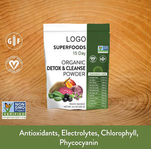 酸化防止剤15日間肝臓結腸洗浄デトックスパウダー消化と免疫のサポート - Product Image 2