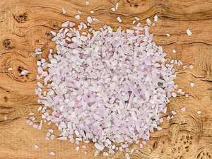 Kunzite Chips de cristal en bruto natural Mini botella a granel sin tratar Tamaño personalizado Cuarzo de piedras preciosas sueltas - Product Image 2