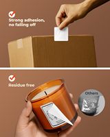 Etiquetas Térmicas Directas Personalizadas de Fábrica, Duraderas, Termosensibles, Ecológicas, para Alimentos, Comercio Minorista, Logística, Envíos Express y Comercio Electrónico