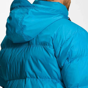 2026 Wholesale Men's Waterproof Bamboo Fiber Lined <b>Fleece</b> Jacket Stand Collar Front Logo Custom Printed Thick Winter Outdoor - Product Image 4