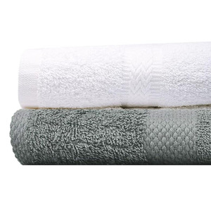 Ensembles de serviettes de bain et de mains confortables personnalisés en gros multi-usage pour la salle de sport et la plage disponibles en différentes couleurs - Product Image 3