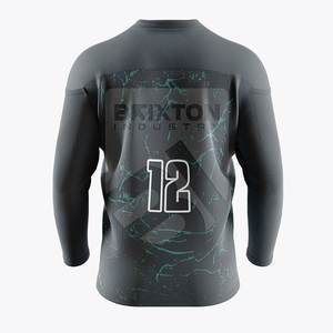 Maillot de hockey OEM personnalisé, uniforme en polyester sublimé pour jeu ou pratique, vêtements d'équipe fournis en usine - Product Image 2