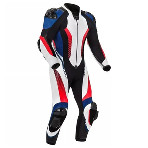 Trajes de Motocicleta Personalizados, Traje de Motocicleta de Cuero, Logotipo Personalizado Impreso para Hombre - Product Image 4