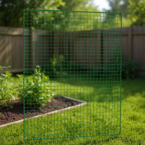3M Length X 2.5M Width Polypropylene Green <b>Garden</b> Netting 3mm Thickness with 45mm <b>Mesh</b> Size - Product Image 3