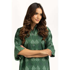 Conjunto de Dos Piezas Casual de Chifón Estampado con Diseño de Algodón para Primavera/Verano, Talla XS - Modelo IPST-55216 - Product Image 4