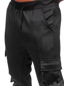 Pantalon Cargo pour hommes de haute qualité automne nouvel article personnalisé Sport Style décontracté ample avec grande poche toile lavée en gros - Product Image 5