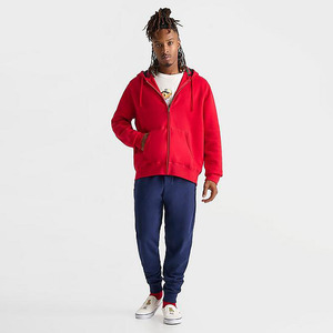 Sweat-shirt à capuche zippé double tricot pour homme Polyester/Coton Polaire Impression numérique Printemps Saison - Product Image 2