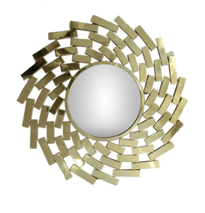 Miroir mural en métal de forme ovale de style moderne, écologique, fait à la main, pour restaurant, salle de bain, à prix abordable - Product Image 5