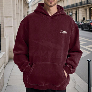 Sweats à capuche surdimensionnés en coton et polyester, design personnalisé, légers, de qualité supérieure - Product Image 3