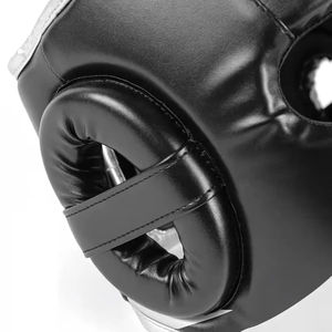 Casco de boxeo de cuero de alta calidad cómodo y transpirable Cabeza y protección Protector de cabeza de boxeo para competiciones - Product Image 4