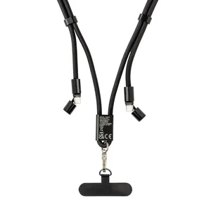 LoopAmp 60W Gadgets durables avec câble en lanière recyclé Autres lanières Catégorie de produits - Product Image 5