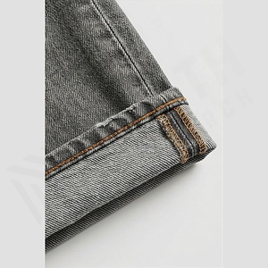 Pantalones Vaqueros de Mezclilla para Hombre, Corte Recto, Ajuste Regular, Invierno, Otoño, Casuales, Secado Rápido, Alta Calidad, Color Personalizado, Ropa Urbana - Product Image 6