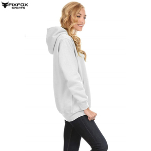 Latest Pullover Hoodies for Women's 100% Cotton Winter Clothing Custom Brand Logo Print OEM Manufacturer Hoodies - Product Image 2