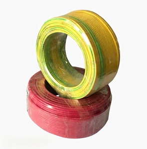 Câble électrique plat flexible en cuivre isolé PVC 2,5 mm 1,5 mm 100 m/rouleau pour usage domestique, câble d'alimentation solide IP44 BV/BVV - Product Image 4