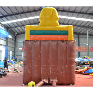 Casa de Brinco Inflable de Grado Comercial de 6x3x4.5M con Tobogán Seco de PVC - Product Image 4
