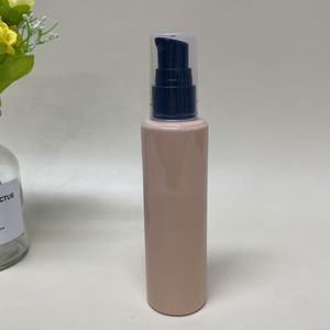 Cylindrical Shape Low MOQ 90ml Pavico Cosmetics Care PET Highly Welcomed Vietnam <b>Pump</b> <b>Bottles</b> in Plastic Packaging - Product Image 1