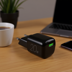 Cargador USB Tipo-C MINIPRO 20W GaN, Cable PUFCMTCUSBC20WGBLK Negro, Adaptadores y Accesorios - Product Image 3