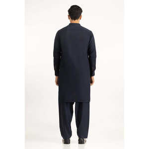 Costumes de mariage pour hommes coupe classique SK-PSD-S25-033 en tissu peigné respirant, simple boutonnage avec braguette boutonnée - Product Image 1