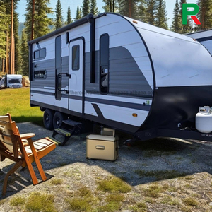 Usado en EE. UU.: Remolque de Viaje 2025 de Aleación de Aluminio Gris con Capacidad para Dormir, Ideal para Campamentos RV Épicos - Product Image 1
