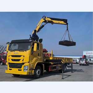 Camión en Venta, 4X2, 205HP, 10/12 Toneladas, Camión con Grúa X-C-M-G, Grúa de Brazo Plegable Montada en Camión - Product Image 5