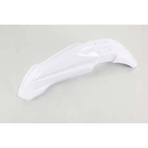 2002 2014 Yamaha YZ 250 parafango anteriore in plastica per moto in Restyling bianco 046 - Product Image 1