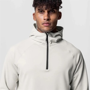 Men Oversized Pullover Hoodie Cotton Loose Sportswear Joggers Gym Sports Fitness Running Training <b>Coat</b> Casual Fashion Sweatshirt - Product Image 4