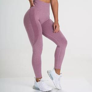2023 Unique Design Colorful <b>Women's</b> Seamless <b>Compression</b> Waist Gird Print <b>Tights</b> Slimming Yoga Leggings with Training Print - Product Image 6