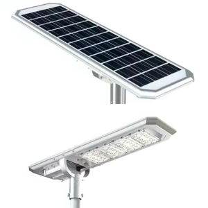 Luz LED solar ISO9001, alta calidad, costumizable, aluminio de 100W, hecho en Italia para venta al por mayor, batería de iones de litio de 180AH, resistente al agua - Product Image 3