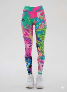 Leggings Deportivos Sublimados Personalizados de Alta Calidad, Transpirables, Nuevos, con Estampado Sublimado - Product Image 6