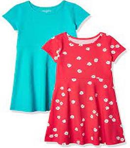 Boutique High Quality 2Pcs Girls Clothing Set Printed Short Sleeve Shirt Shorts Ruffles for Children's Summer for Ages Two Years - Product Image 1