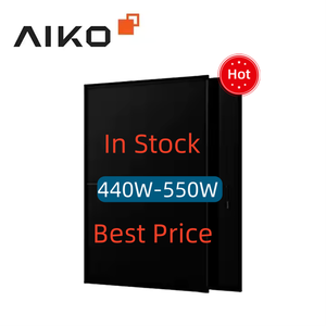 EN STOCK Aiko 490W 495 Watt All Black Solar Neostar 3 3n54 Abc Mono Glass 2. 2. 2. 2. 2. 2 - Product Image 1