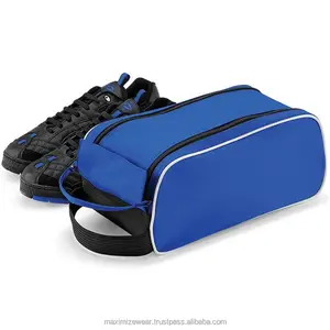 高品質アウトドアスポーツシューズバッグカスタムロゴプリント防水レザーゴルフトラベルスポーツバッグ