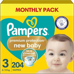 แพมเพิส พรีเมี่ยม โพรเทคชั่น ไซส์ 3, ผ้าอ้อม 210 ชิ้น, 6 กก. - 10 กก., ของเรา 1. ป้องกันผิวและป้องกันการรั่วซึม - Product Image 4